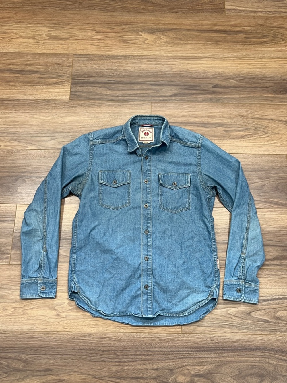 Iron & Resin Denim Shirt Size Medium
